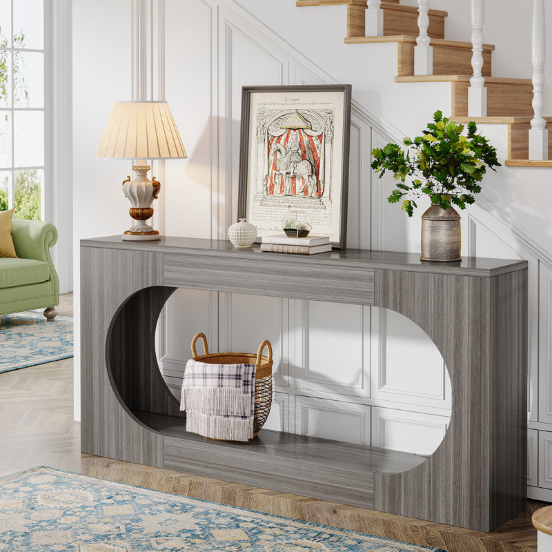 Gray on sale console/sofa table